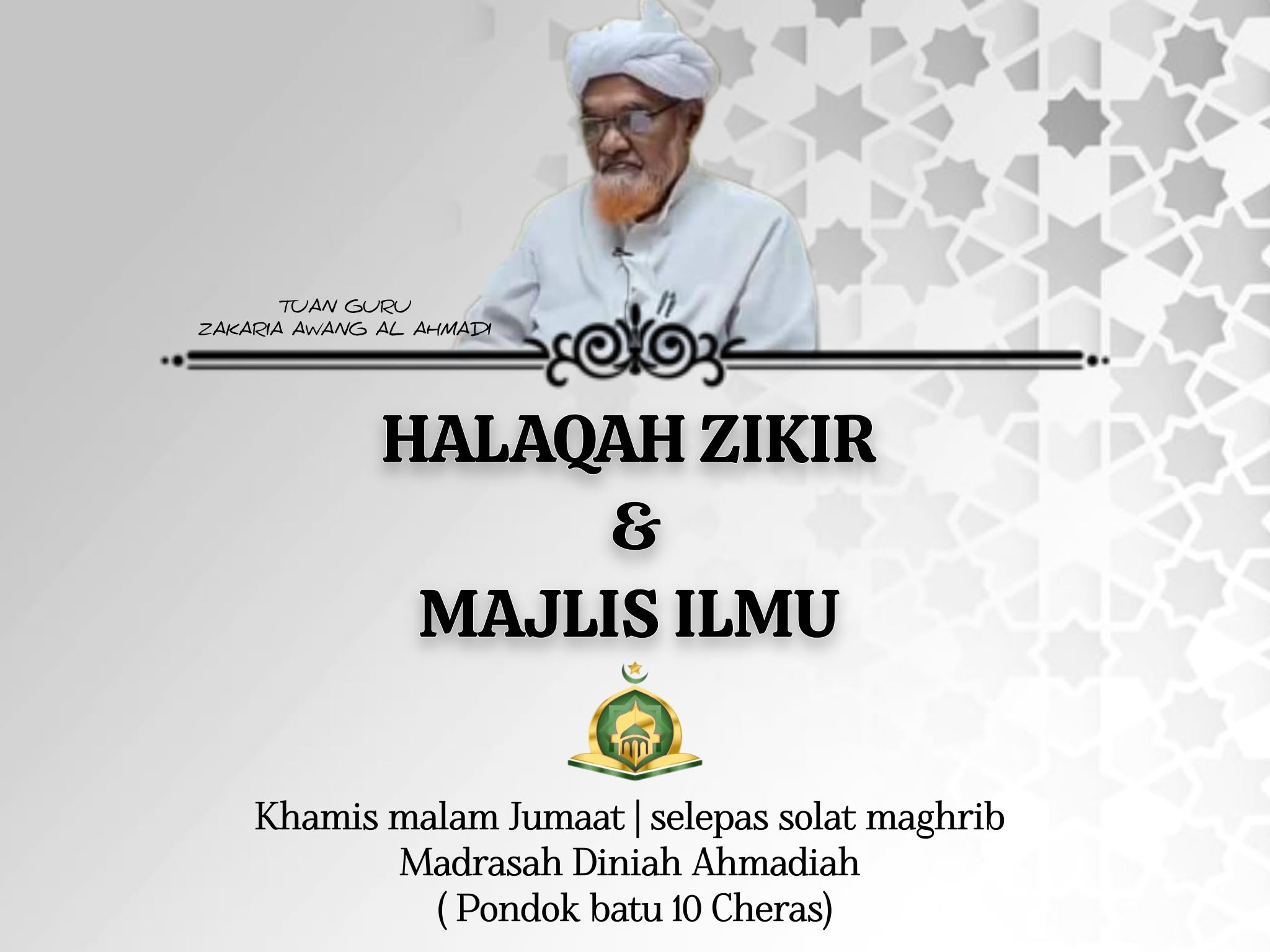 Ustaz Zakaria Awang Al-Ahmadi